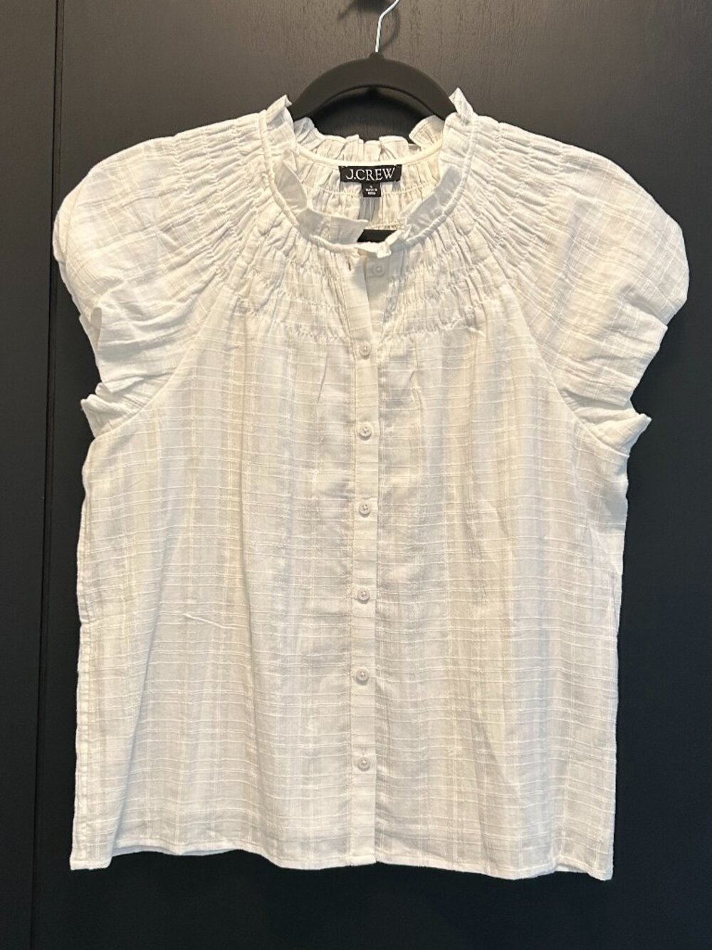 J.Crew Button Down in White - NWT